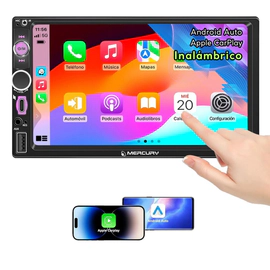 Pantalla Stereo Bluetooth Android Auto Carplay Inalámbrico 7 Pulgadas MM 670