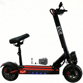 Monopatin Electrico 500w Autonomia 60km Con Inflador Digital