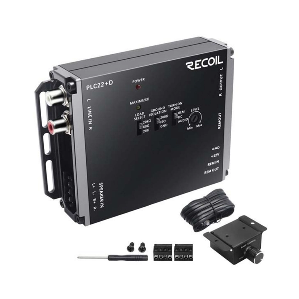 Adaptador Impedancia Recoil Plc22+d 2 Canales Para Potencia