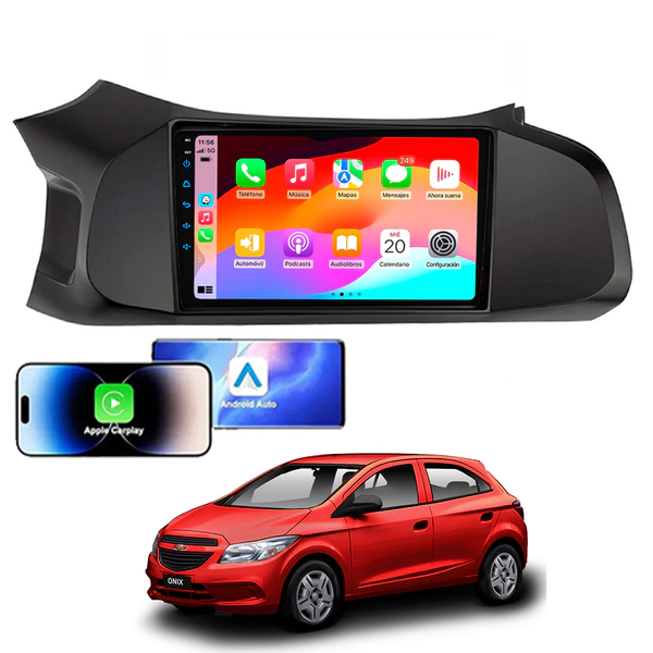 Pantalla Chevrolet Onix 9 Pulgadas Android Auto Carplay Wifi