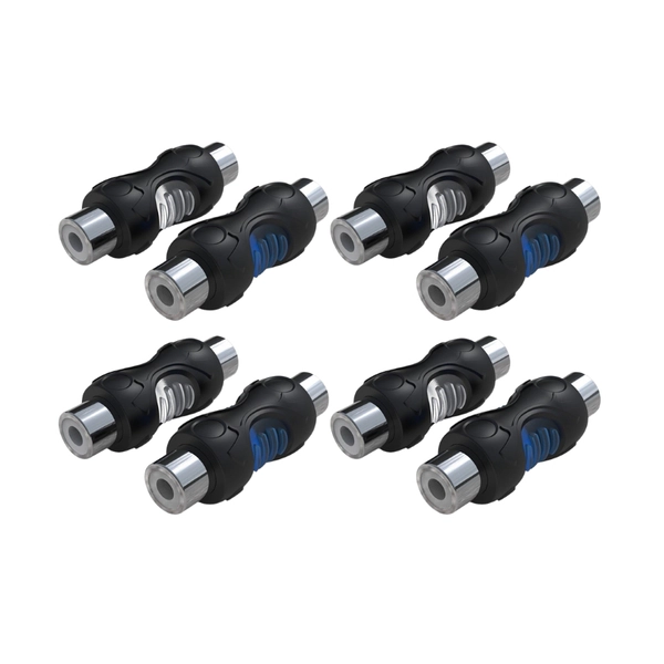 Acople Rca Hembra A Hembra Por 8 Unidades Recoil