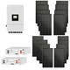 KIT SOLAR 8KW INVERSOR HIBRIDO DEYE SUN-8K-SG05LP1-EU-SM2 + BATERIA PARA RACK DE