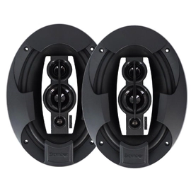 Parlantes Bomber 6x9 Pulgadas Bbx 100w Rms Cuatriaxial
