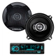 Stereo Bluetooth Radio Rgb Parlantes 5 Pulgadas Mercury