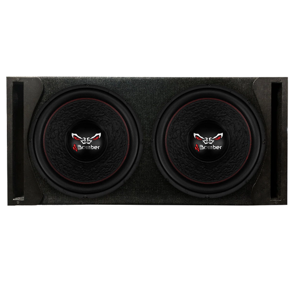 Subwoofer Doble 15 400w Rms Bomber Bicho Papao + Cajon Bass