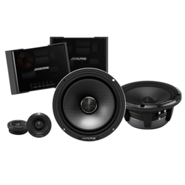 COMPONENTES SLIM FIT 2 VIAS ALPINE 6.5" HI RES HDZ-65CS