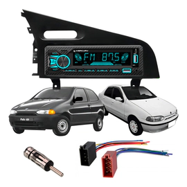 Stereo Usb Rgb Bluetooth Mercury 60w Fiat Palio Siena