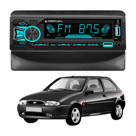 Stereo Usb Rgb Bluetooth Mercury 60w Ford Fiesta 97+