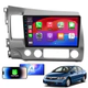 Pantalla Honda Civic 9 Pulgadas Android Auto Carplay Wifi