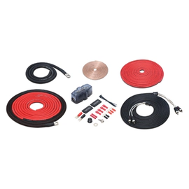 Kit De Cables Potencia 8 Gauges Ofc Cobre Fusible Recoil