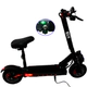Monopatin Electrico 500w Auton.60km 3 Vel 37km/h Abs 10 Pul