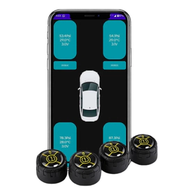 Monitoreo Presión Neumáticos Externo Tpms App Android Ios