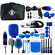 Kit Limpieza Autos 42pzas Pistola Espuma Aspiradora Portatil