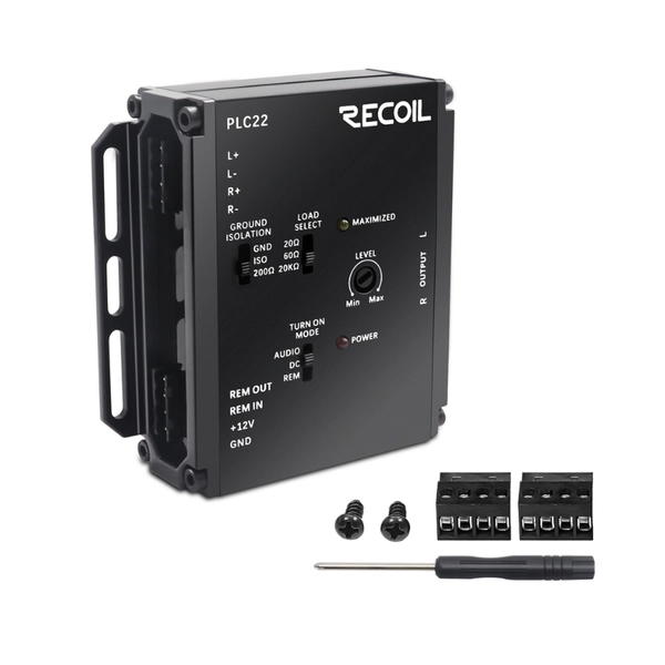 Adaptador De Impedancia Recoil 2 Canales Para Potencia