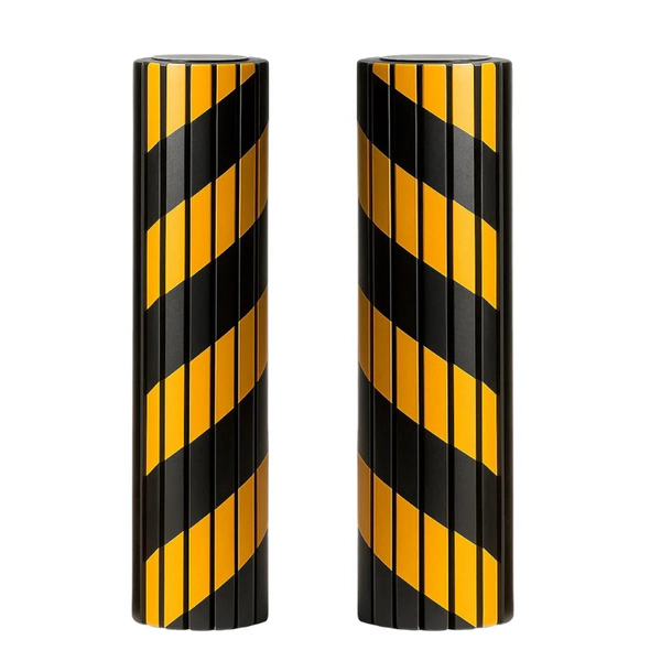 Par Protector Puerta Paragolpe Curvo 40x25x1,5 Autoadhesivo