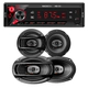 Stereo Sd Bluetooth Parlantes Nakamichi 6x9 Y 6.5 Pulgadas
