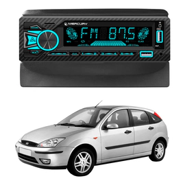 Stereo Usb Rgb Bluetooth Mercury 60w Para Ford Focus 1997+