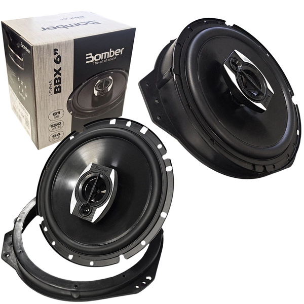 COMBO PARLANTES BBR 6 + PAR AROS 7976