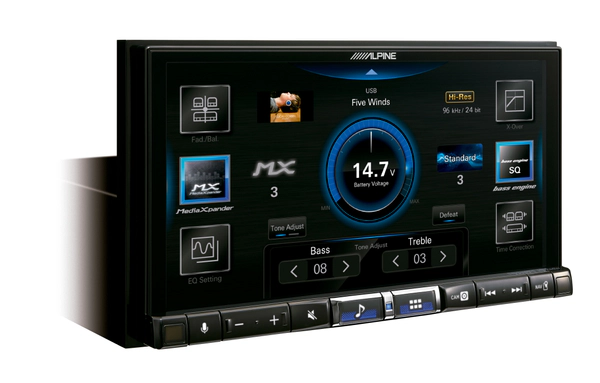 Pantalla Hd Alpine Carplay Android Auto Bluetooth Usb Ilx507