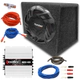 Subwoofer Bomber 12 Carbon 250w + Combo + Potencia 2 Canales