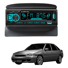 Stereo Usb Rgb Bluetooth Mercury 60w Ford Escort 97+