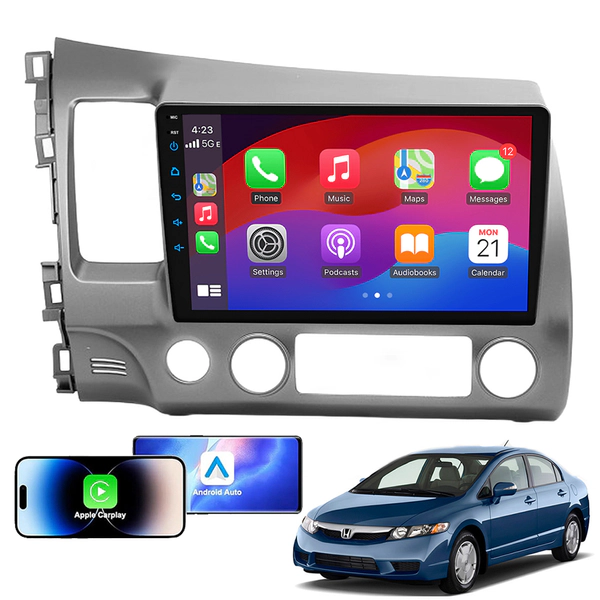 Pantalla Honda Civic 9 Pulgadas Android Auto Carplay Wifi