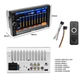Combo Stereo Pantalla Carplay AndroidAuto 4 Parlantes Camara