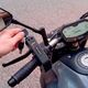 Traba Freno Manillar Manija Para Moto Antirrobo Con Alarma