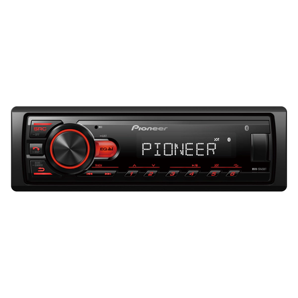 Estereo Pioneer Mvh-s145bt Bluetooth Usb Negro 50w