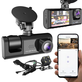 Cámara Guardtex Gdc-1 Dash Cam 3 En 1