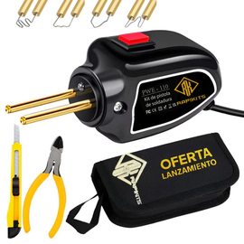 Pistola Kit Soldador Reparación Plásticos Paragolpes Estuche