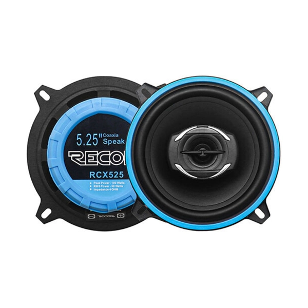 Parlantes 5.25 Pulgadas Coaxial Recoil 50w Rms 2 Vias