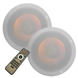 Parlante Techo Bluetooth 30w Música Funcional Empotre Blanco