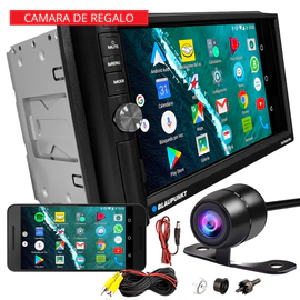 Combo Pantalla 7 Pul Sao Paulo Bt + Camara Estacionamiento
