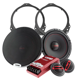 COMBO PARLANTES DS18 GEN-X 6.5C + PAR DE AROS ADAPTADOR PERMAK 6 PULGADAS 7976