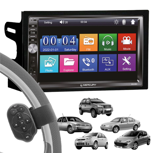 COMBO REPRODUCTOR MERCURY + MARCO BORA CHINO 8406 + COMANDO VOLANTE CV-400U