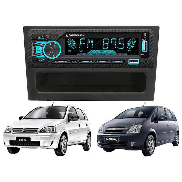 Stereo Bluetooth Radio Rgb Sd Usb Meriva Corsa 2 Vectra