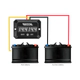 Voltimetro Doble Digital Bateria Tension 8v A 30v Recoil