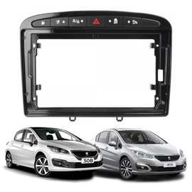 MARCO ADAPTADOR 9 PULGADAS CARAV 22-352 PEUGEOT 308 NEGRO