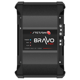 Potencia Stetsom Monoblock Bravo Fullrange 1200w Rms 1 Omh