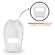 FUNDA AJK PARA REMOTO SMART BLANCA 9113
