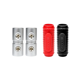 Conector Cable Empalme 0/4 Gauges Funda Positivo Negativo X2