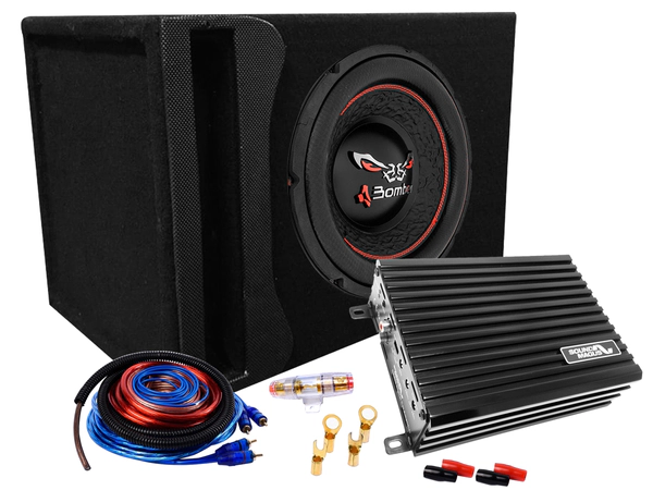 COMBO SUBWOOFER BOMBER BICHO 12 600 + K-013 + SOUND MAGUS DK600 + CAJON AIREADO