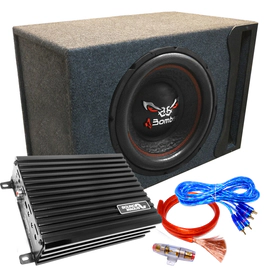Subwoofer Bicho Papao 15 400w + Bass400 + Kit Cables + Cajon