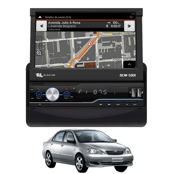 Estereo Pantalla Alta Definicion In Dash Corolla Modelo 2000