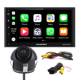 COMBO PANTALLA BLAUPUNKT MONTE CARLO 750 8624 + CAMARA ESTACIONAMIENTO GUARDTEX