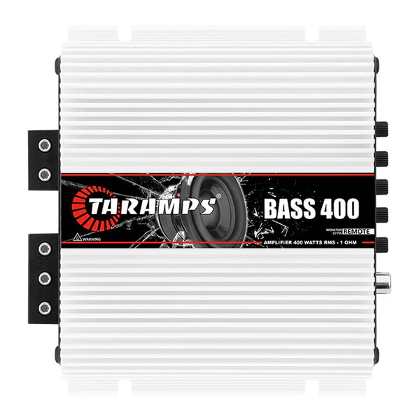 Potencia Monoblock Taramps Bass 400w Rms 4 Ohm Subwoofer