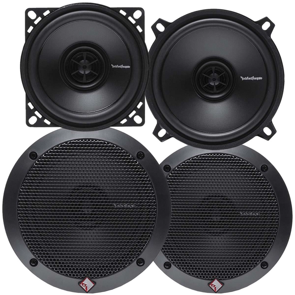 Combo Parlantes Rockford Fosgate R1525X2 + R14X2
