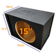 CAJON ESTANDAR SIMPLE 15" SLOT (AIREADO) CUE AMERICARS