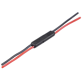 Cable Conector 2 Vias 4mm Macho Hembra Auto Goma Inyectada